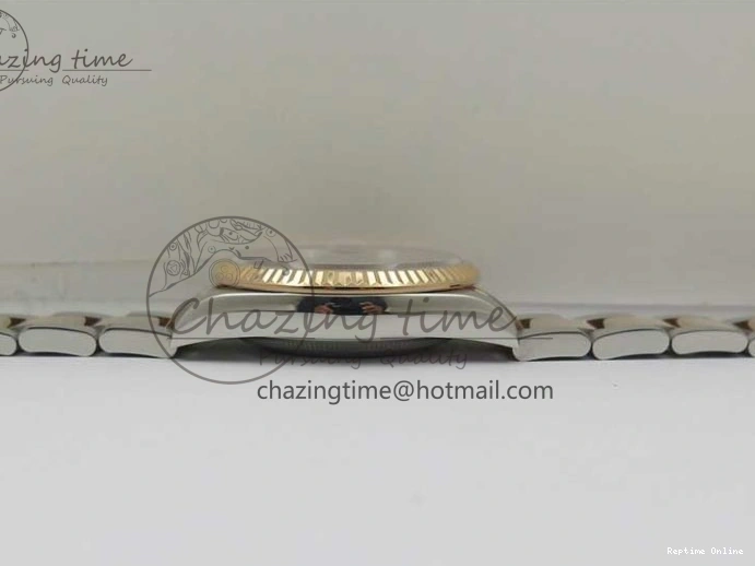 0110 Bold DateJust 36 SS RG 126231 BP Maker 1:1 Best Edition Gray Roman Dial on Oyster Bracelet 2513